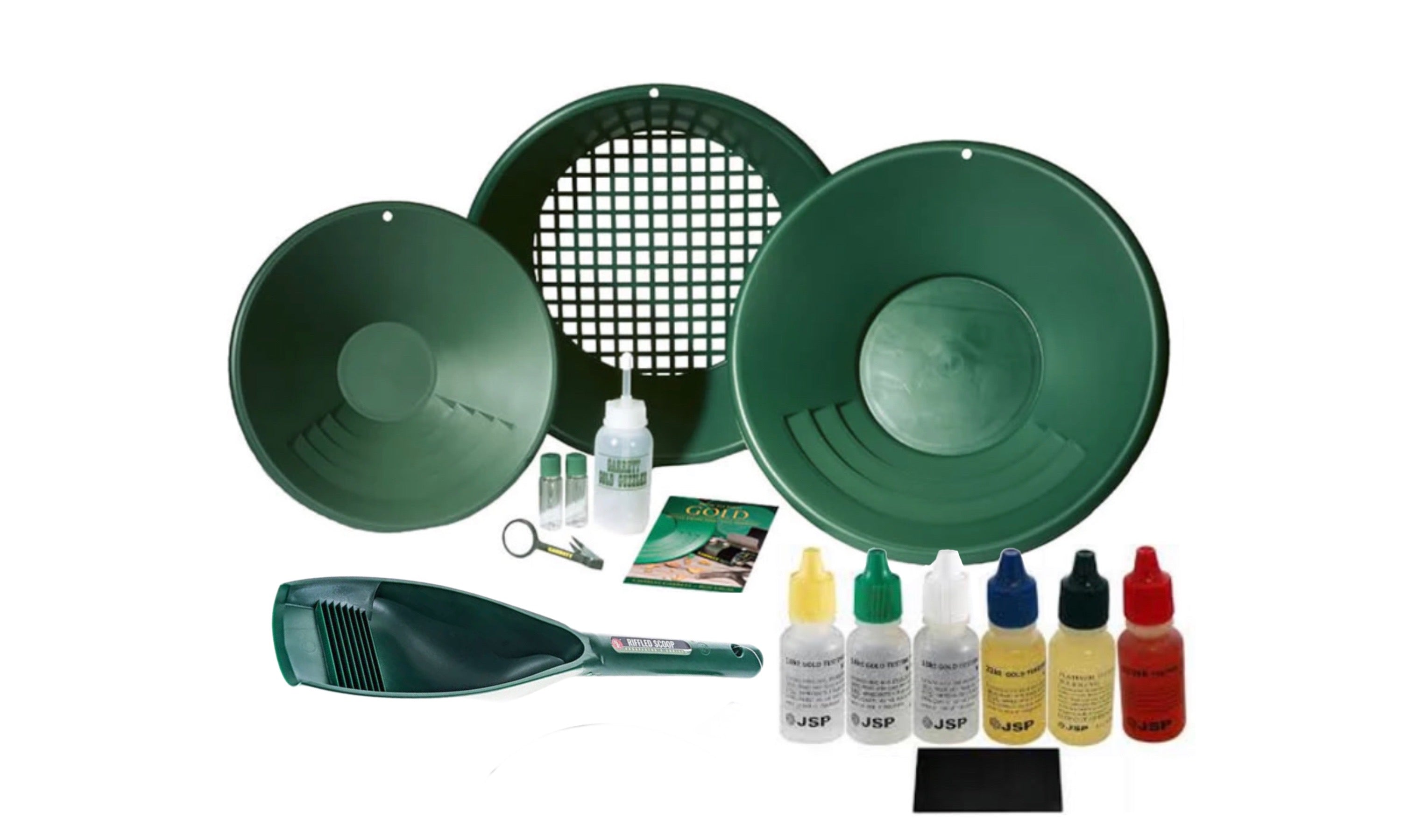 Gold Panning and Testing