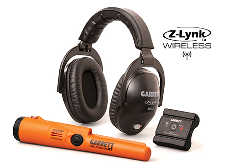Garrett Z-Lynk MS-3 Wireless Headphones - Metal Detecting Wireless Audio System
